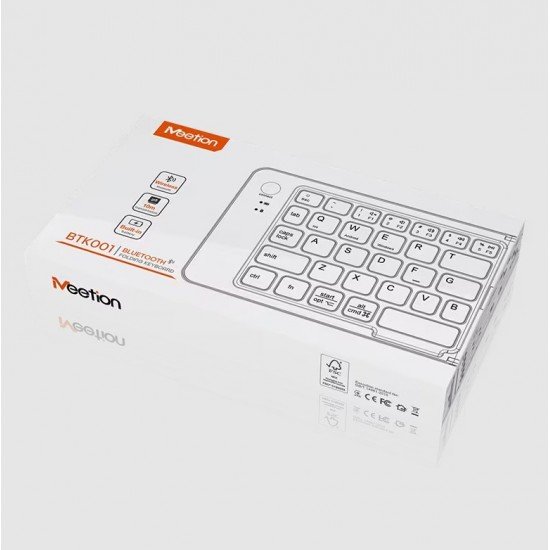 Meetion MT-BTK001 Πτυσσόμενο Πληκτρολόγιο