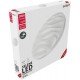 Avide LED Μοντέρνα Πλαφονιέρα Οροφής Selene 24W IP44 380*70mm Θερμό 3000K