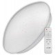 Avide LED Μοντέρνα Πλαφονιέρα Οροφής Stella-CCT 48W (24+24) με Τηλεχειριστήριο