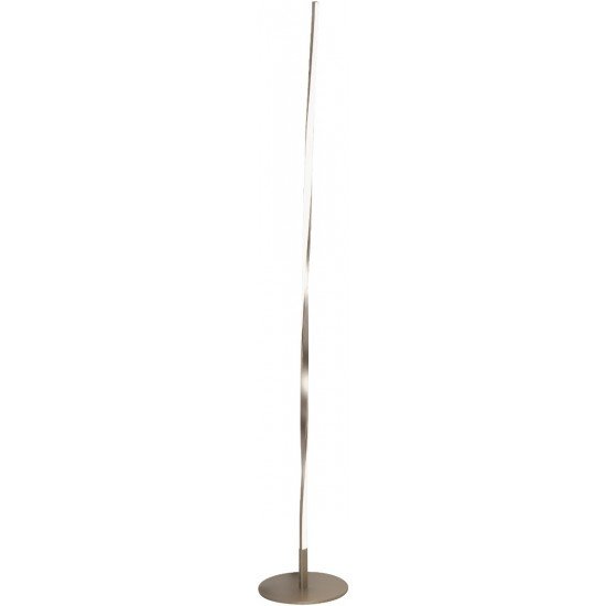 Avide LED Φωτιστικό Δαπέδου Twist 15W Λευκό 4000K