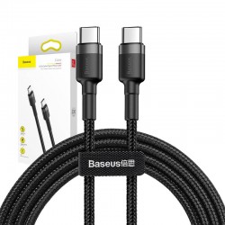 Baseus CATKLF-HG1 Cafule PD2.0 60W flash charging USB For Type-C cable (20V 3A) 2m Gray+Black