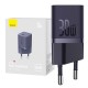 Baseus CCGN070705 Mini wall charger GaN5 30W purple