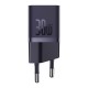Baseus CCGN070705 Mini wall charger GaN5 30W purple