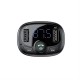 BASEUS Transmiter FM Bluetooth MP3with car charger USB + USB 3,4A S-09A black CCMT000001 (CCTM-01)