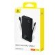 BASEUS Power Bank 10000 mAh 22.5W + built in cables: Type-C and Lightning, Airpow Lite black (P10067501123)