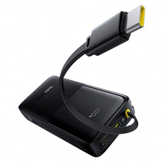 BASEUS Power Bank 10000 mAh 20W + built- in cable Type-C, Bipow 2 /black/ - P10077101113-00