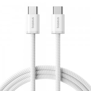 BASEUS Cable Type-C - Type-C, 1m, 100W, Dynamic 4 /white / - P10381400211-00
