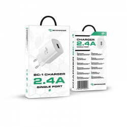 BeePower Wall Charger - BC-1 2.4A USB white
