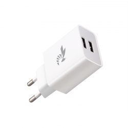 BeePower Wall charger - BC-2 2.4A 2 x USB white