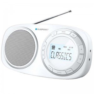 Blaupunkt BSD-9000 Φορητό Ραδιόφωνο Ρεύματος / Μπαταρίας Άσπρο