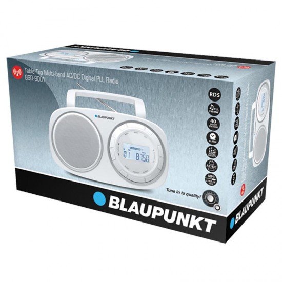 Blaupunkt BSD-9000 Φορητό Ραδιόφωνο Ρεύματος / Μπαταρίας Άσπρο