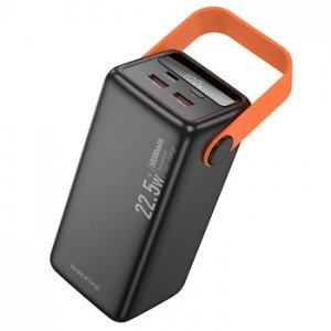 Borofone Power Bank 50000mAh BJ66A Magnifico - 2xUSB + Type C - QC 3.0 22.5W + PD 20W black