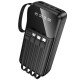 Borofone Power Bank 20000mAh BJ76A Smart - 2xUSB - with Type C, Lightning and Micro USB cables black
