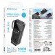 Borofone Power Bank 20000mAh BJ76A Smart - 2xUSB - with Type C, Lightning and Micro USB cables black