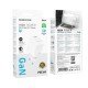 Borofone BN28 Φορτιστής Ταξιδίου Mini Size Fuente GaN USB-C PD30W Λευκός