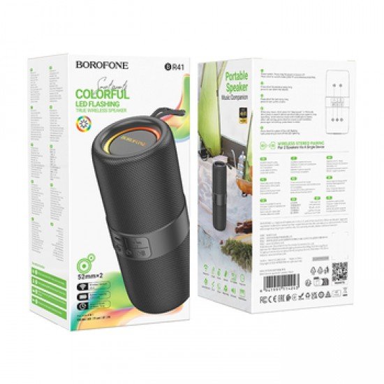 Borofone Wireless Bluetooth Speaker BR41 Dancer black 10W