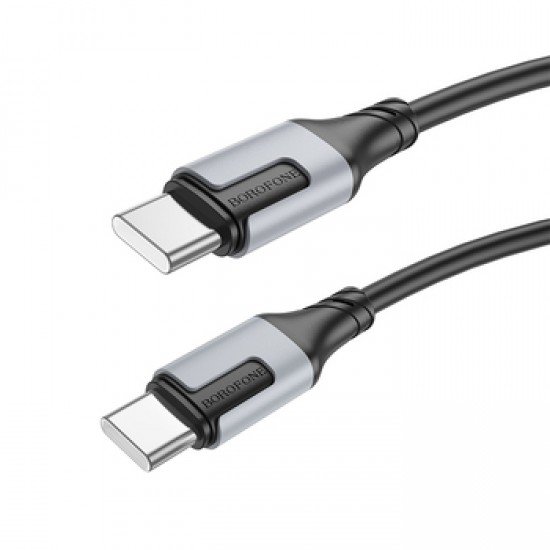 Borofone BX101 Creator Cable - Type C to Type C - 60W 3A 1 meter black