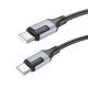 Borofone BX101 Creator Cable - Type C to Type C - 60W 3A 1 meter black