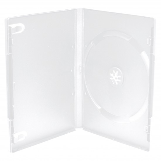 MediaRange DVD Case for 1 Disc 14mm Frosted/Transparent (MRBOX25-M)