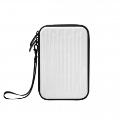 MediaRange Hard Disk Drive Wallet for External 2.5 Drives, White (MRBOX996)