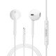 BWOO BO-HF05 Wired Earphone 3.5mm stereo white