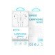 BWOO BO-HF05 Wired Earphone 3.5mm stereo white