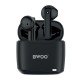 BWOO TWS Wireless Headphones BW94-BL, Black