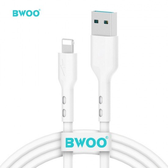 BWOO cable BO-X172L 3A cable USB-A to Lightning 1m white