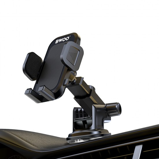 BWOO car holder BO-ZJ125 Dashboard car holder ABS+silicon+aluminum