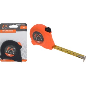 FX TOOLS Μετροταινία 5m, πλάτος: 20χιλ., αυτόματο στοπ