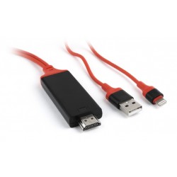 CABLEXPERT CC-LMHL-01 MHL HDMI CABLE FOR APPLE DEVICES 1.8M