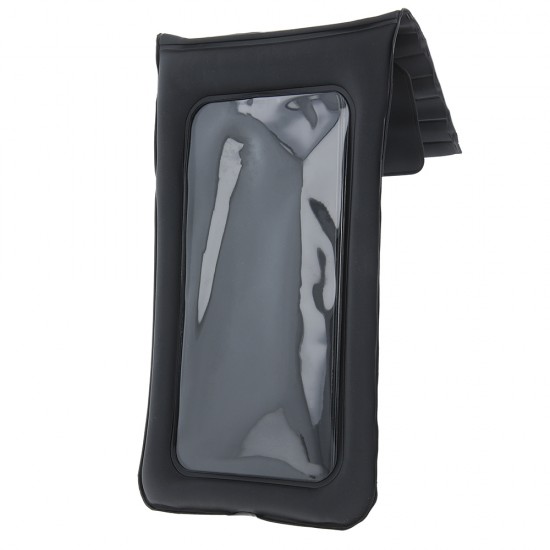 Waterproof case with zipper 6.5 - 6.8" black