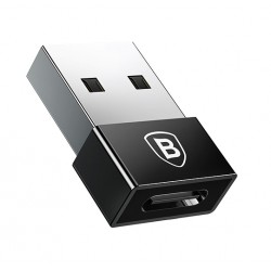 BASEUS CATJQ-A01 USB MALE TO TYPE-C FEMALE ADAPTER CONVERTER 