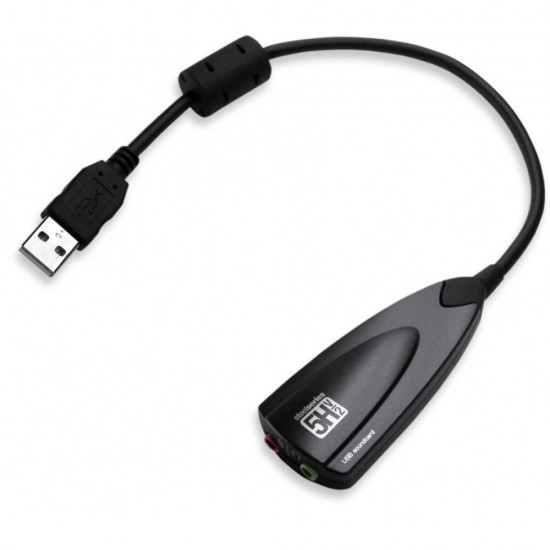 USB Sound card ,No brand, 7.1 5Hv2 - 17404