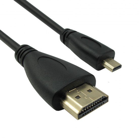 DeTech Καλώδιο micro HDMI DeTech, 1.5m, HQ - 18079