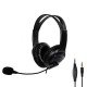 Oakorn C Headphones, Microphone, 3.5mm, Black - 20522