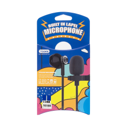 Yookie YK1180 Mobile Headphones, Lavalier Microphone, Black (20556)