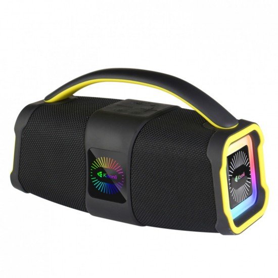 Kisonli Ηχεἰο К3, Bluetooth, USB, SD, AUX, FM, RGB, Μαυρο, 16W - 22293