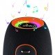 Kisonli Ηχεἰο К8, Bluetooth, USB, SD, AUX, RGB, Μαυρο, 50W - 22296