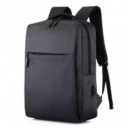 Laptop backpack No brand BP-02, 15.6", Black