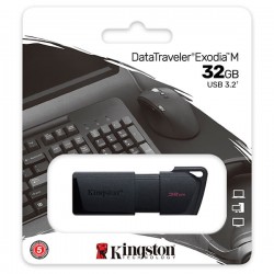 KINGSTON DTXM/32GB DATATRAVELER EXODIA M 32GB USB 3.2 FLASH DRIVE