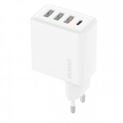 Dudao fast charger 3x USB / 1x USB Type C 20W, PD, QC 3.0 white (A5H)