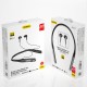 Dudao sports in-ear bluetooth headphones neckband 400mAh black (U5Max)