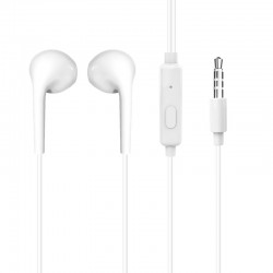 Dudao in-ear wired mini jack 3.5mm earphone headset white (X10S white)