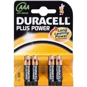 Duracell Plus Power LR3 AAA 4BL Duracell Plus Power LR3 AAA 4BL