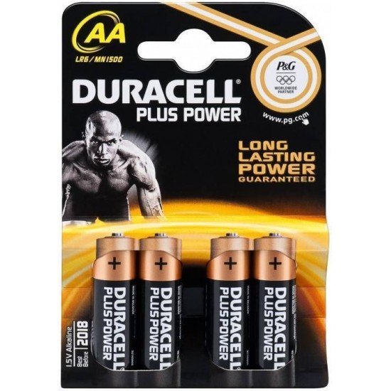 Duracell Plus Power LR6 AA 4BL