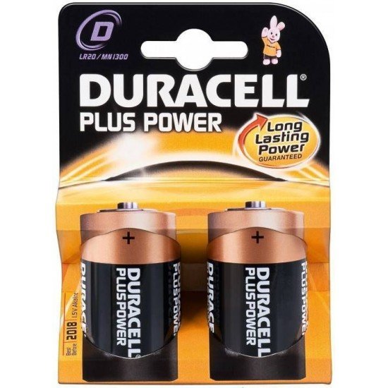 Duracell Plus Power LR20 D 2BL