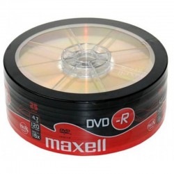 MAXELL DVD -R  16x  4.7GB  (25 Tub)