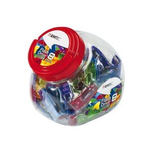 Emtec USB2.0 C410 8GB Candy Jar 80 τεμάχια (ECMMD8GC410JAR80)