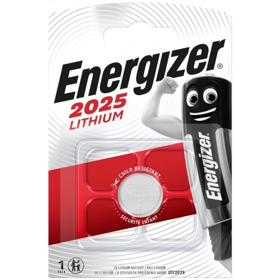 Energizer Μπαταρία Λιθίου CR2025 3V 1BL